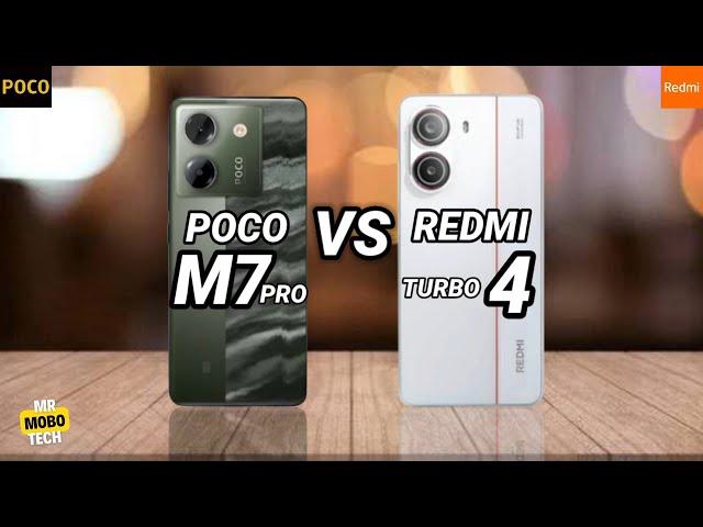 Poco M7 Pro vs Redmi Turbo 4 | Mr Mobo Tech