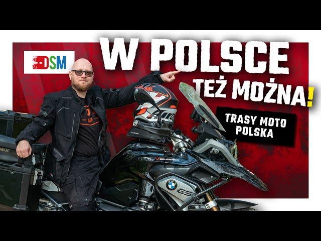 Turystyka MOTOCYKLOWA w POLSCE? Gdzie jechać?