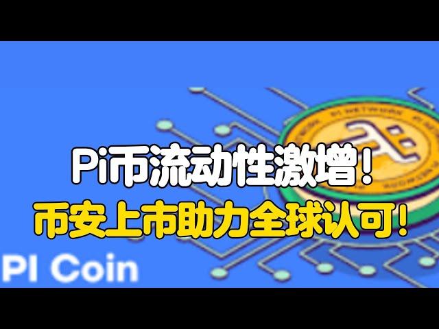 Pi Network：Pi币流动性激增！币安上市助力全球认可！