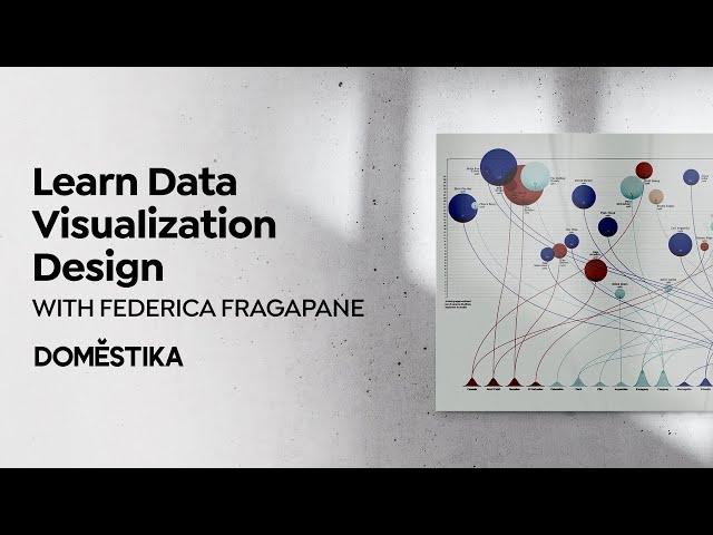 LEARN DATA VISUALIZATION and INFORMATION DESIGN - A Course by Federica Fragapane | Domestika English