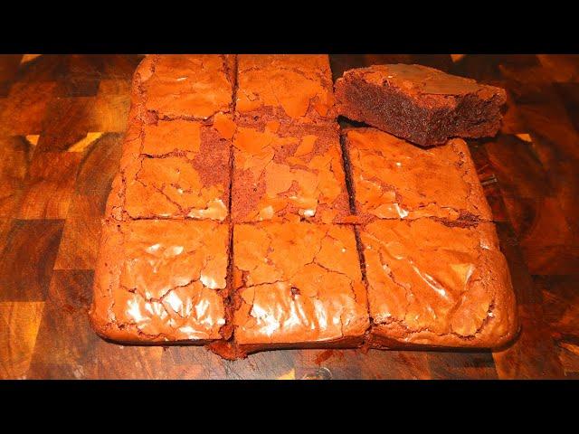 Chewy Fudgy Brownies| Brownies Recipe