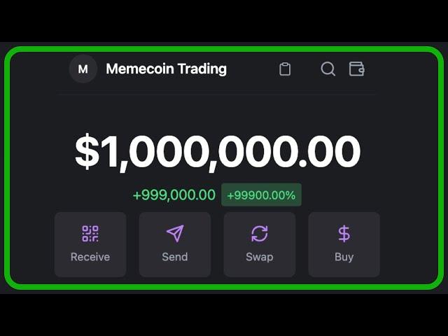 How To Become A Memecoin Millionaire Step By Step 2025 [EASIEST Method]