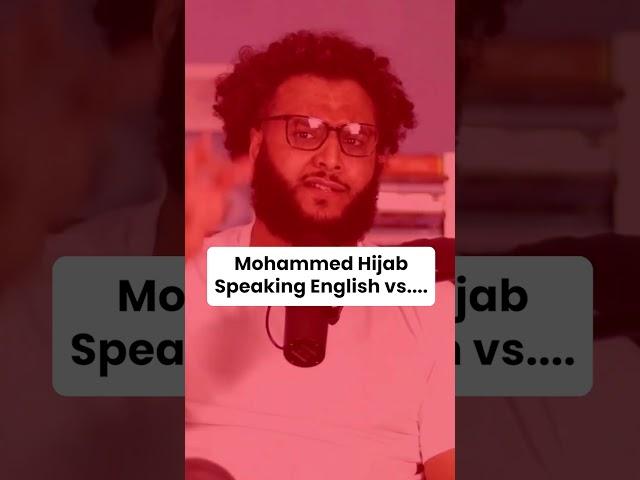 Hijabs Arabic vs English