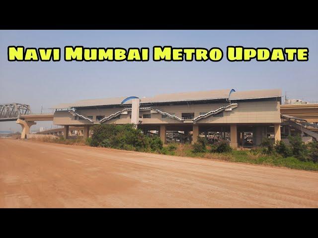 Navi Mumbai New Metro Line 1 2 3 4 | New Navi Mumbai Metro detailed update | Taloja Metro station