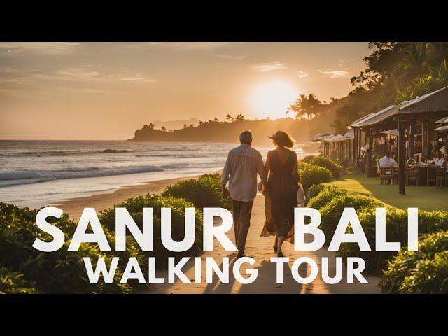 4 Hours Walking Tour Sanur Bali Indonesia |Beachfront Walk, Main Streets, Harbour, Market 2024 