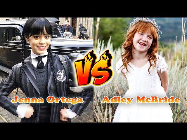 Jenna Ortega VS Adley McBride Transformation  From Baby To 2024