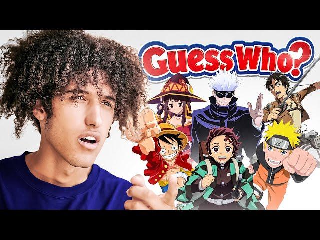 GUESS WHO: ANIME EDITION