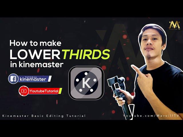 How to make Lower Third in Kinemaster