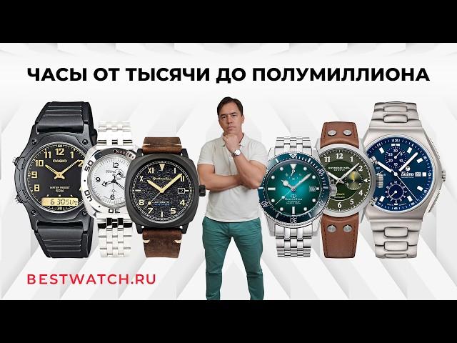 Мужские часы от 1000 рублей до полумиллиона: обзор Casio, Восток, Слава, Spinnaker, Tutima и другие