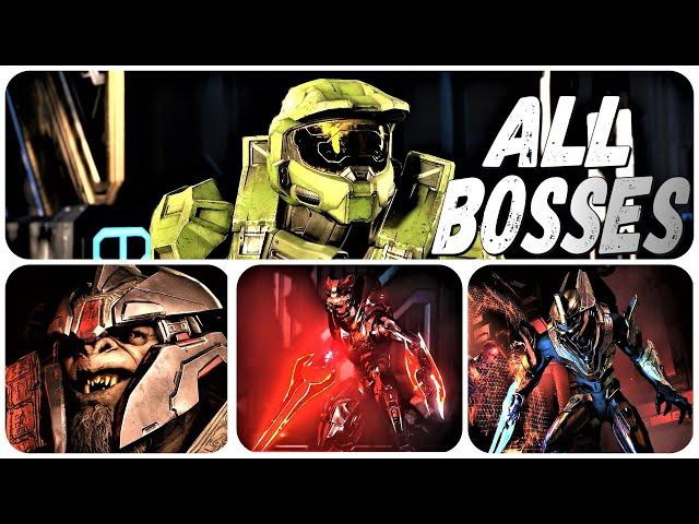 HALO INFINITE:  ALL BOSSES   [  Legendary ,  4K60ᶠᵖˢ UHD ]