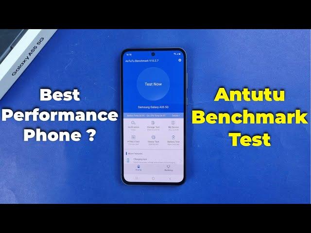 Samsung Galaxy A55 5G Antutu Benchmark scores | Performance Test ️