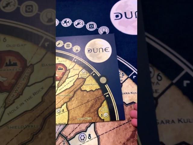 Extra large Dune player mat for 9p