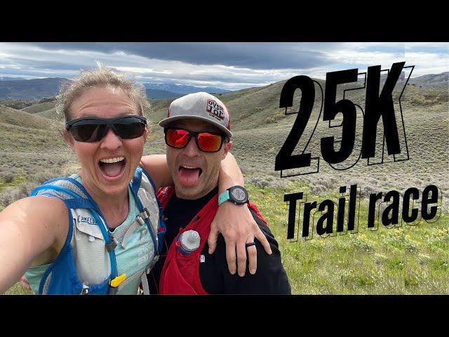 We Ran a 25K Together | Over the Top Trail Race | Frugal Fit Mom