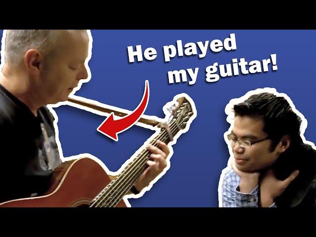 Tommy Emmanuel played THIS with my guitar!