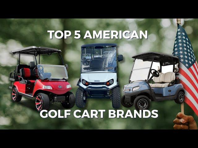 Top 5 American Golf Cart Brands | Best in 2024