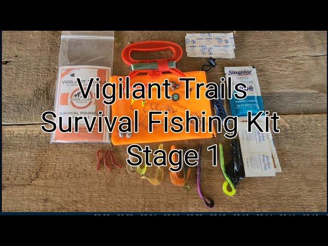 Vigilant Trails Survival Fishing Kit Stage 1