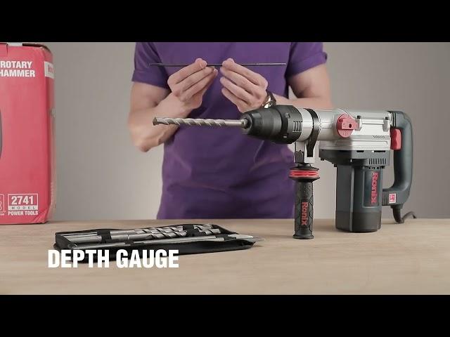 This RONIX 2741 Rotary Hammer Drill is AWESOME!