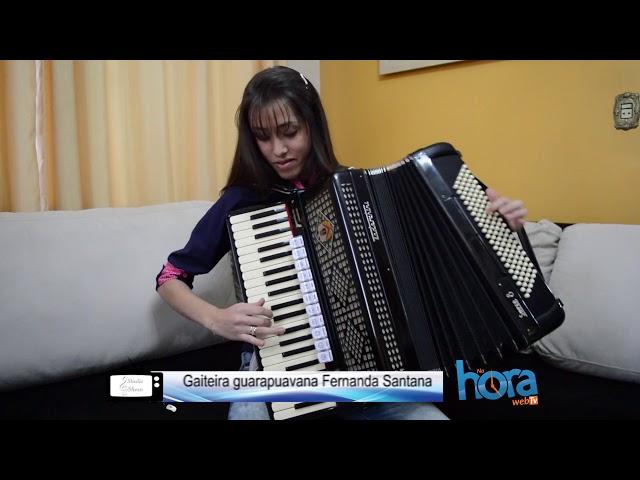 6.  Studio Show  - Gaiteira guarapuavana Fernanda Santana