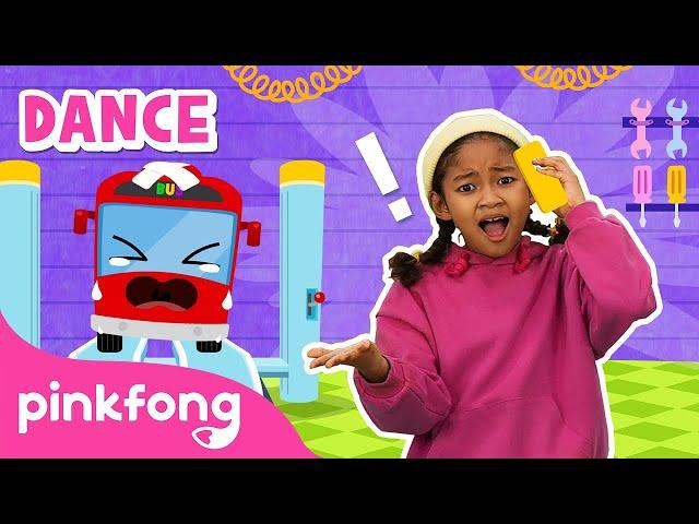 [4K] Five Little Buses Jumping on the Road | Dance Along | Kids Rhymes | Pinkfong Songs