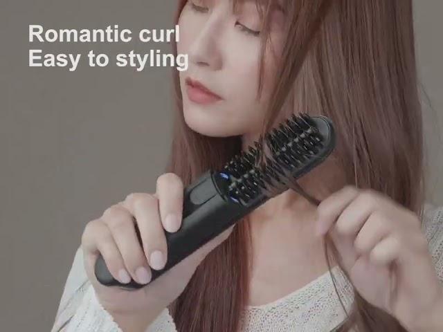 Perm Comb based latest technology  Styling and protecting your hair at the same time