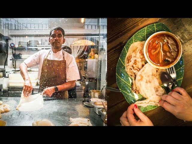 THE ROTI KING  Authentic Malaysian Food in London | My First EVER Video in The UK