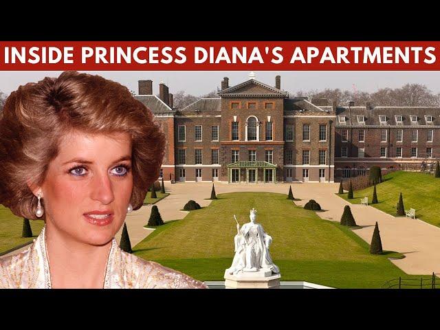 Princess Diana Apartments at Kensington Palace | INSIDE Princess Diana Home Tour | Interior Design