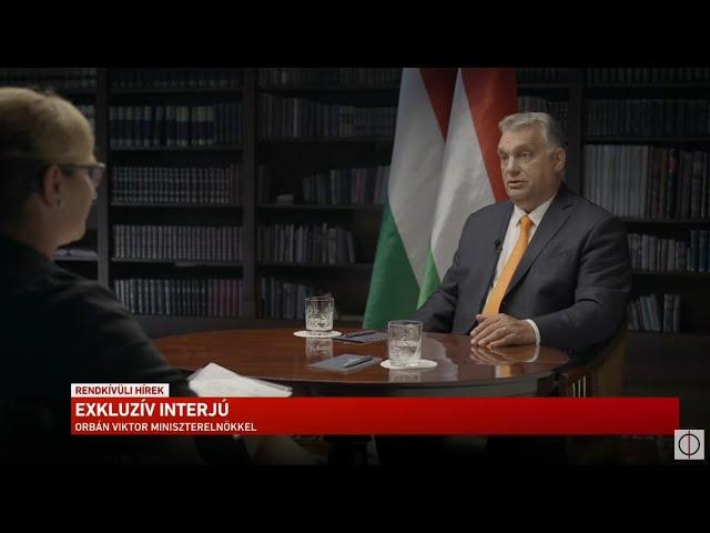 Exkluzív interjú Orbán Viktor miniszterelnökkel