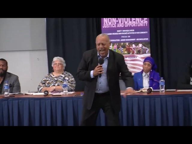 Town hall meeting  Violence is not Normal  Attorney Donald Temple