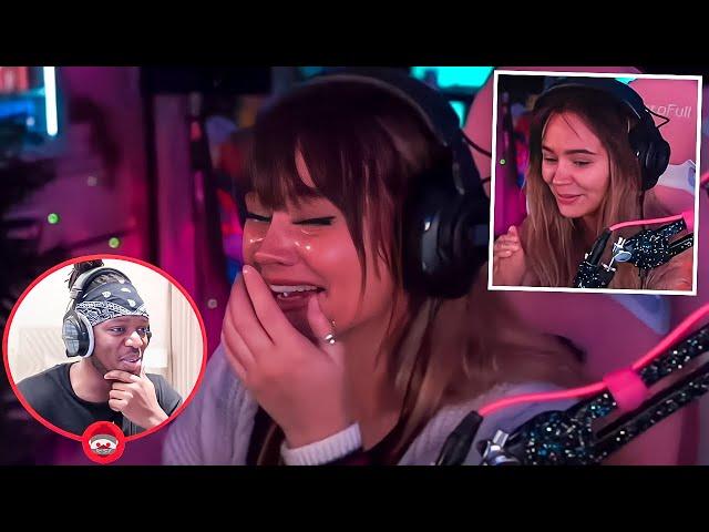 Talia Mar Reacts To KSI Reacting To Talia Crying