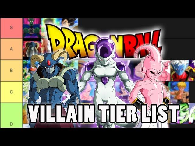 RANKING All Villains From 'BEST TO WORST' | Dragon Ball Tier List