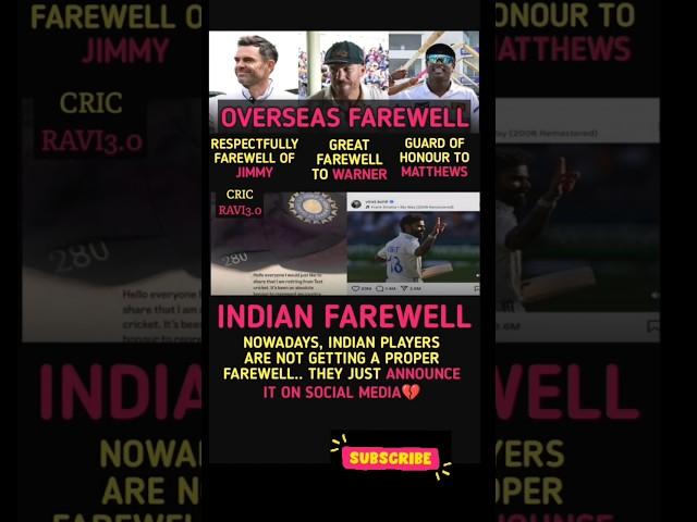 OVERSEAS FAREWELLINDIAN FAREWELL