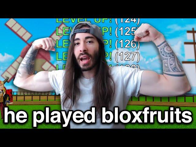 I Helped MoistCr1TiKaL Play Blox Fruits