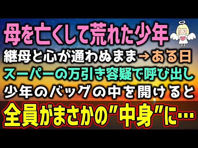 【感動する話】母親を亡くしヤンキーになった夫の連れ子。ある日→息子「俺はやってねえ！」継母の私「わかってる。」「えっ…！」（泣ける話）感動ストーリー【朗読・スカッと】総集編