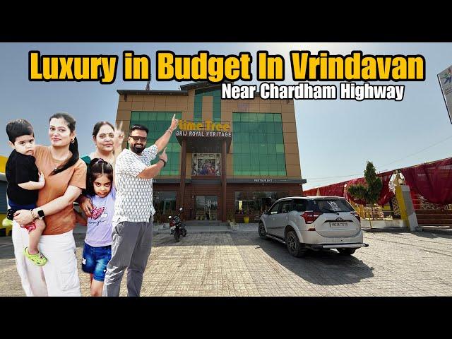 Best Hotel Stay in Vrindavan Near Highway ️ | Family-Friendly, Peaceful & Budget