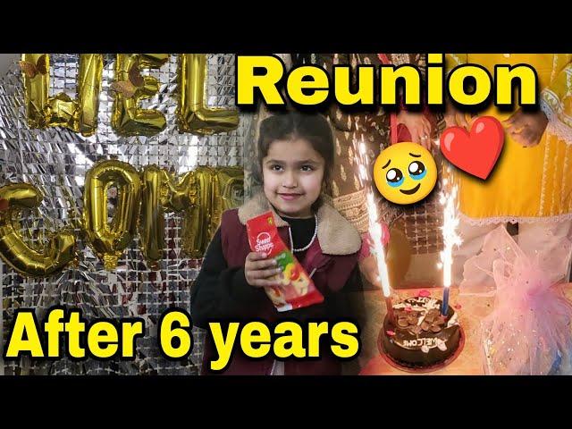 Family Reunion after 6 years | China to Pakistan | Emotional | Surprise visit to Pakistan from China