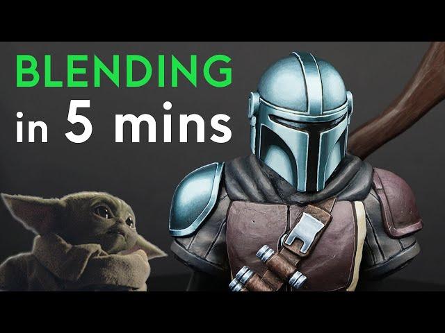 Blending explained in 5 minutes | ft. The Mandalorian bust