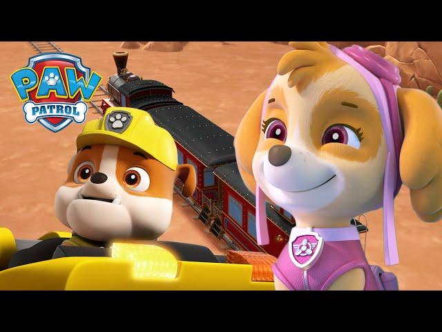 天天解開了列車長失蹤之謎！- PAW Patrol 汪汪隊立大功 - 兒童卡通