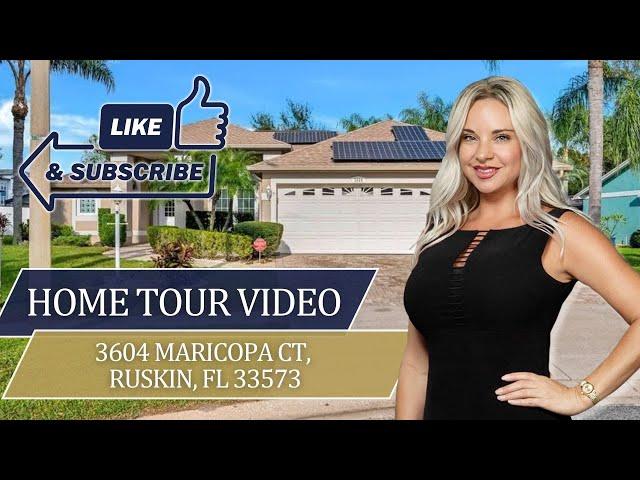 Home Tour Video 3604 Maricopa Ct, Ruskin, FL | The Coffey Group Fine Homes International