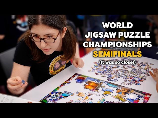 ONE SECOND DIFFERENCE at the World Jigsaw Puzzle Championships