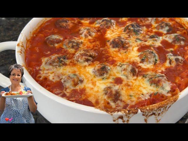 Easy Meatball Casserole / Delicious one pot meal ️