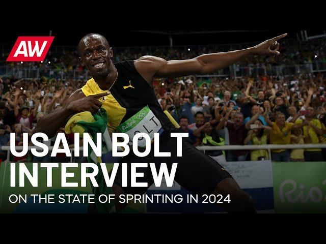 Usain Bolt on the health of track and field since his retirement