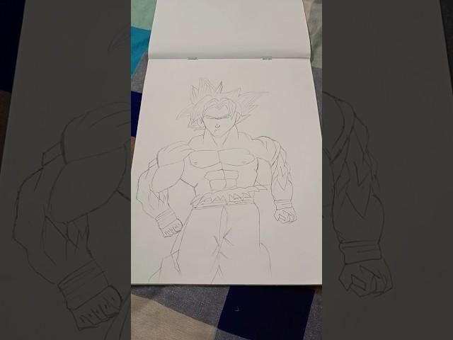 How to draw Goku #anime #viral #trending #youtubeshorts #asmr
