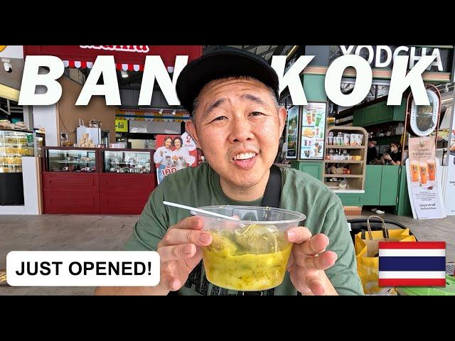 BRAND NEW Street Food Market in Thailand  Glass Market is UNBELIEVABLE!