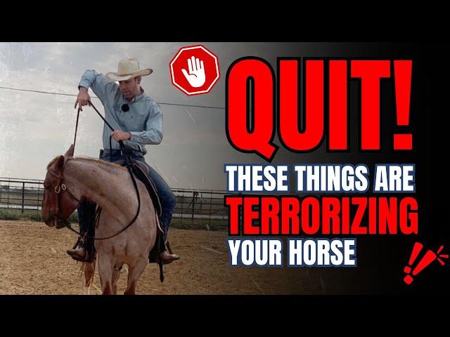 5 MORE Horrible Natural Horsemanship Exercises You Should Never Do Again!