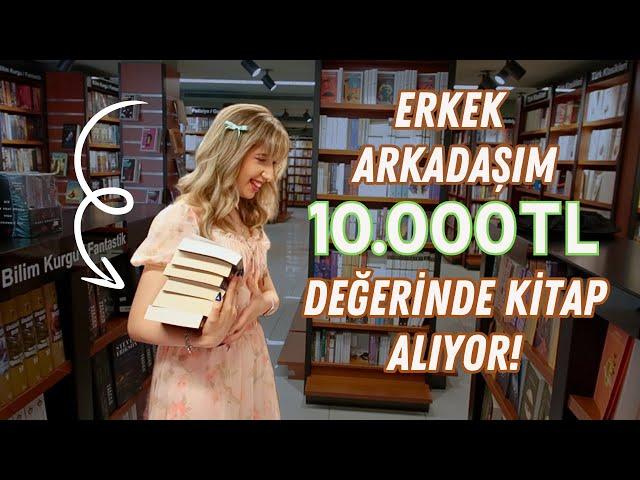 Erkek Arkadaşımın 10.000TL değerinde hediyesi! (Kitap Alışverişi)