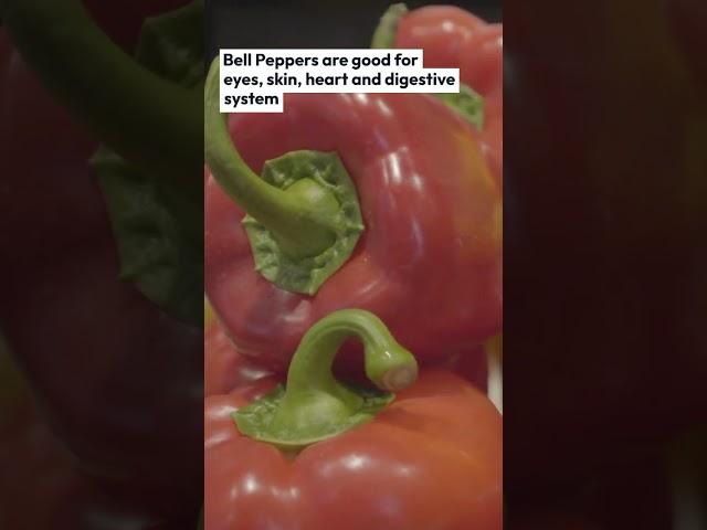 Healthy Delights: Unveiling the Benefits of Bell Peppers and Cucumbers! #bellpepper #shorts