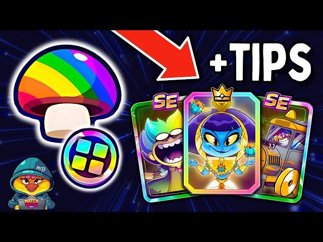 HOW TO WIN on SQUARED MIGHTY MUSHROOMS with x3 DIFFERENT BOOSTERS MATCH MASTERS TIPS