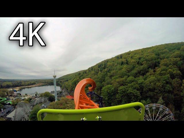 Phobia Phear Coaster front seat on-ride 4K POV Lake Compounce