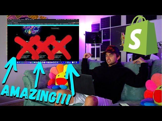 CRAZY Shopify Dropshipping Stores Review 2020