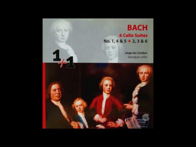 Bach Cello Suite No.1 in G Major BWV 1007 - Jaap Ter Linden 432Hz